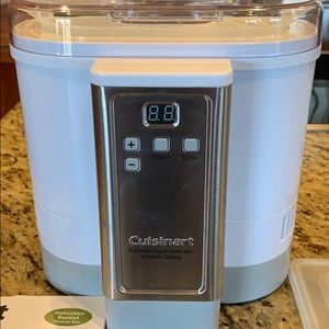 Cuisinart Electronic Yogurt Maker and strainer box
